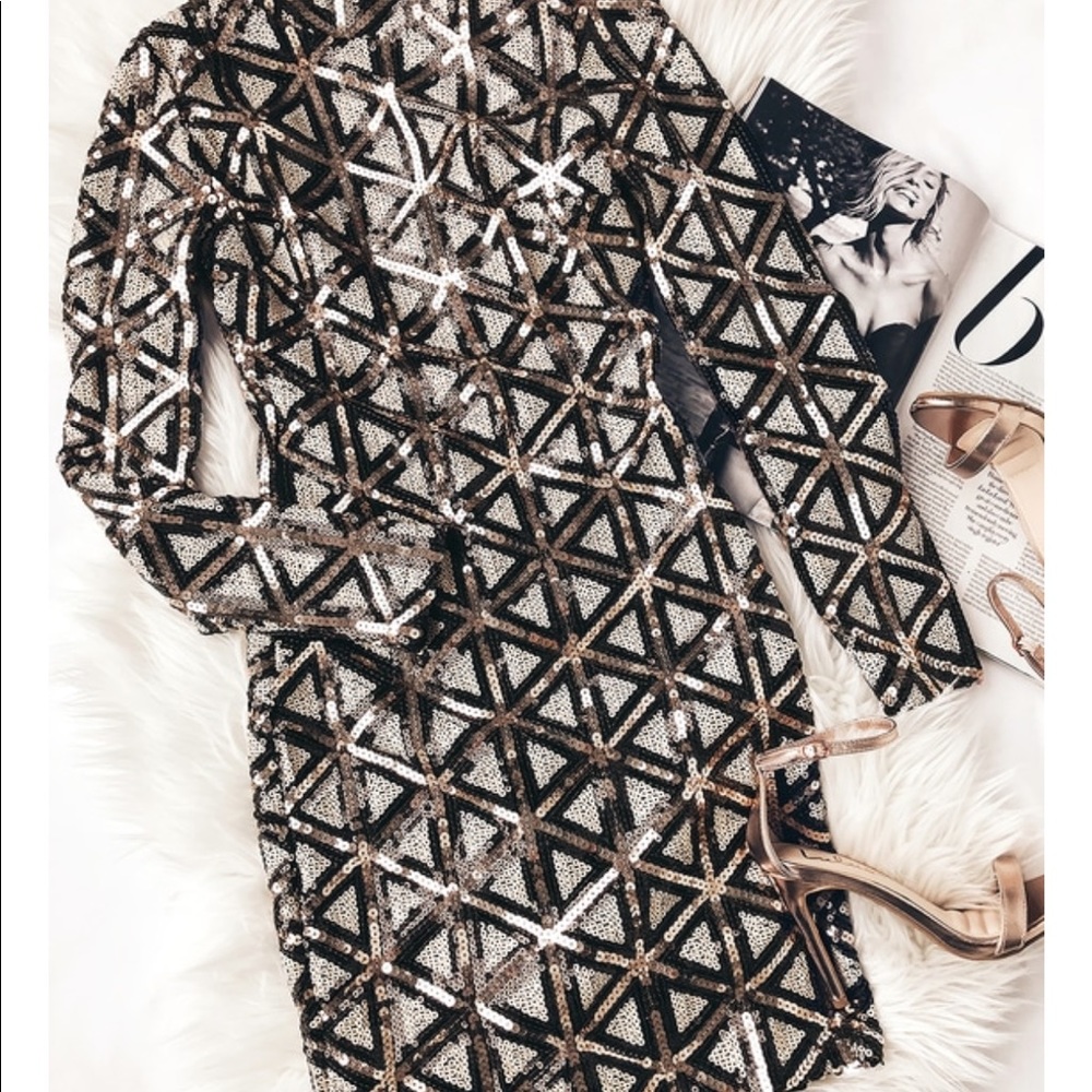 Lulus Sequin Dress